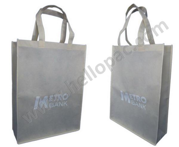 Reusable Promotional Portrait Polypropylene Non Woven Shopping Giveaway Gift Bag with Carriable Tote Handle and Customized Print