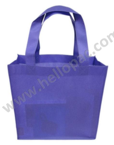 Reusable Promotional Portrait Polypropylene Non Woven Shopping Giveaway Gift Bag with Carriable Tote Handle and Customized Print