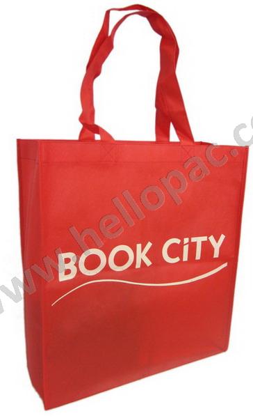 Reusable Promotional Portrait Polypropylene Non Woven Shopping Giveaway Gift Bag with Carriable Tote Handle and Customized Print