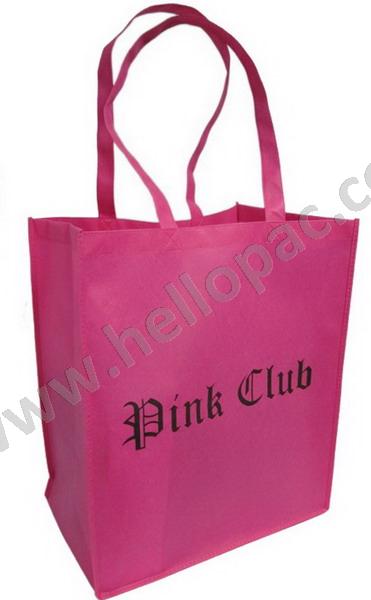 Reusable Promotional Portrait Polypropylene Non Woven Shopping Giveaway Gift Bag with Carriable Tote Handle and Customized Print