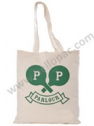 Reusable Promotional Cotton Bag With Handle and Customized Print