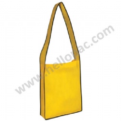 Eco-Friendly Reusable Promotional NonWoven Messenger Postman Bag with Long Shoulder Handle