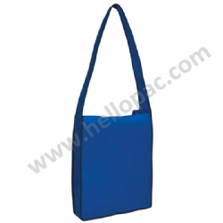 Eco-Friendly Reusable Promotional NonWoven Messenger Postman Bag with Long Shoulder Handle