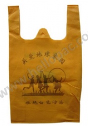 Reusable Promotional Machine Made Die Cutting Non Woven Shopping Bag