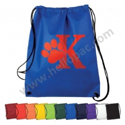 Reusable Promotional Non Woven Drawstring BackPack Gym Bag