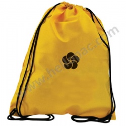 Reusable Promotional Non Woven Drawstring BackPack Gym Bag