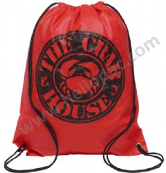 Reusable Promotional Non Woven Drawstring BackPack Gym Bag