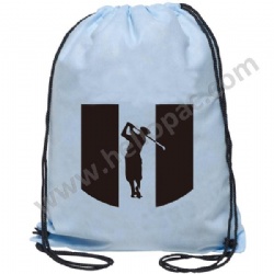 Reusable Promotional Non Woven Drawstring BackPack Gym Bag