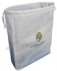 Reusable Promotional Non Woven Sling Drawstring Bag for Laundry