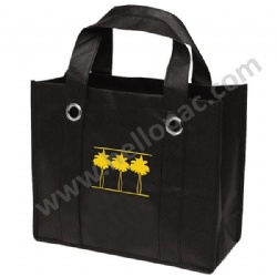 Promotional Durable Polypropylene Non Woven Grocery Bag with Tote Handle