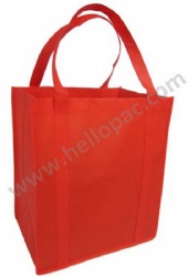 Promotional Durable Polypropylene Non Woven Grocery Bag with Tote Handle