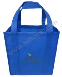 Promotional Durable Polypropylene Non Woven Grocery Bag with Tote Handle