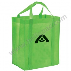 Promotional Durable Polypropylene Non Woven Grocery Bag with Tote Handle