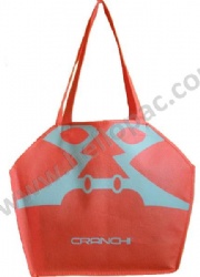 Reusable Promotional Crab Shape Non Woven Tote Shopper Bag with Customized Print