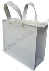 Durable Eco-Friendly Reusable Promotional Polypropylene Non Woven Shopping Bag with Carriable Tote Handle and Zipper