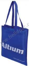 Promotional Non Woven Tote Shopping Bag with V Shape Side