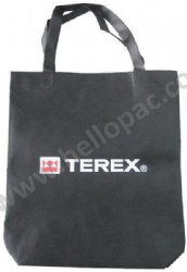 Reusable Polypropylene Non Woven Giveaway Tote Bag with Carriable Handle and Customized Print for Promotion