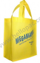 Reusable Promotional Portrait Polypropylene Non Woven Shopping Giveaway Gift Bag with Carriable Tote Handle and Customized Print