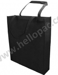 Reusable Promotional Portrait Polypropylene Non Woven Shopping Giveaway Gift Bag with Carriable Tote Handle and Customized Print