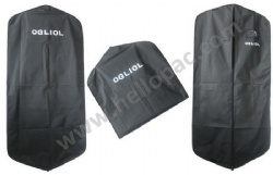 Promotional Reusable EVA Suit Cover Bag with Zipper and Customized Print for Clothing Storage Packaging