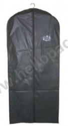 Dust-Proof Promotional Reusable Generic PEVA Suit Cover Bag with Zipper and Customized Print for Storage of Garment