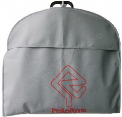 Reusable Promotional Giveaway Foldable Non Woven Suit Cover Bag with Plastic Handle and Zipper for Storage of Garment