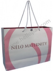 Matte finish Paper Bag with PP Rope Handle