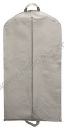 Recyclable Marketing Promotion Non Woven Suit Cover with Carriable Tote Handle and Zipper Closure for Storage of Apparel