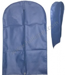 Recyclable Marketing Promotion Non Woven Suit Cover with Zipper Closure for Storage of Apparel