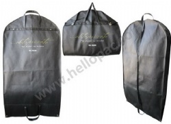 Recyclable Marketing Promotion Folding Non Woven Suit Cover with Carriable Tote Handle and Zipper Closure for the Storage of Costume